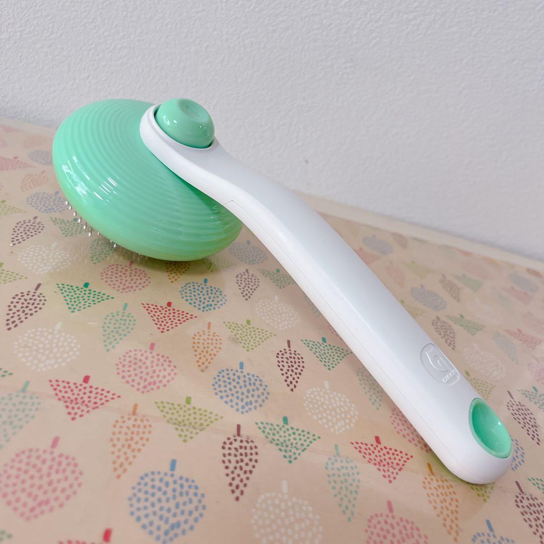 ✦ペットブラシ 猫くし 犬くし 猫毛取り 緑 グリーン コーム