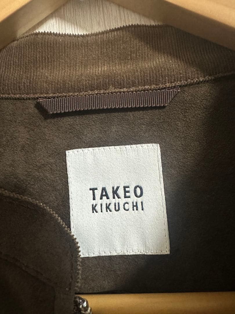 タケオキクチ　スウェードジャケット