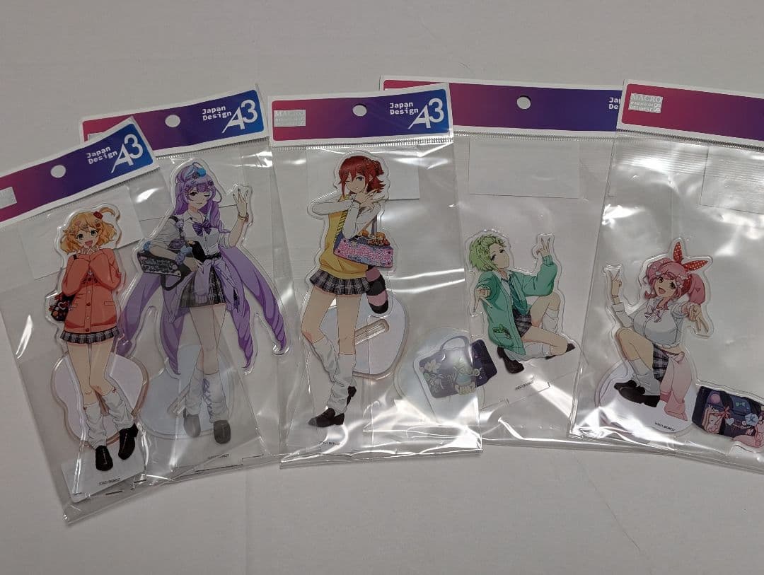 池袋デルタ学園 アクリルスタンド 10点セット ワルキューレ マクロスΔ