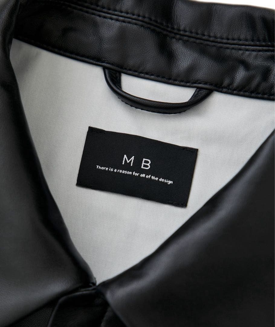 美品✴︎ MB別注 STUDIOUS 撥水ラムレザーライダースジャケット サイズ2