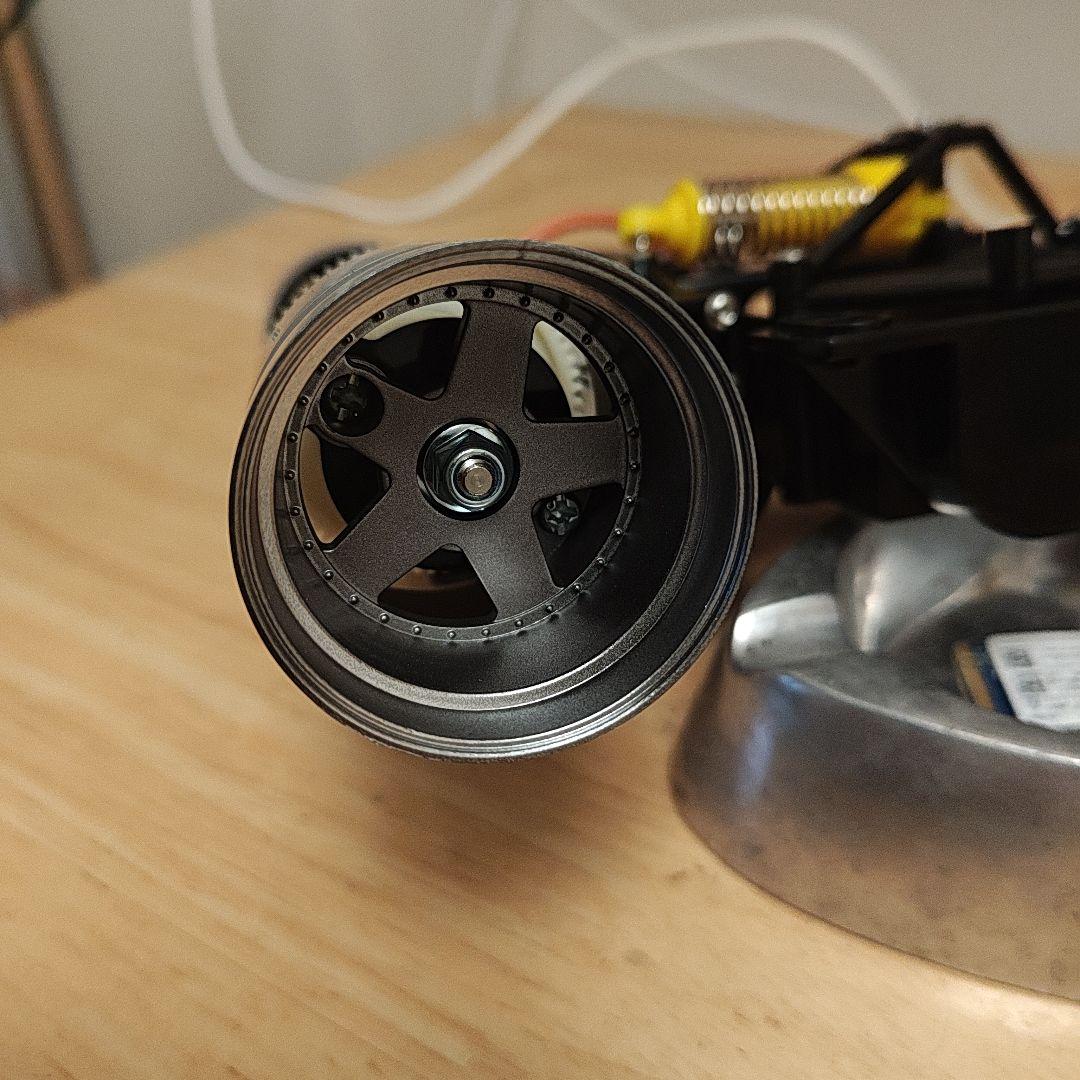 ハ*ミ様 タミヤ　Cカーシャーシ　ポルシェ956用ホイール付　未使用品