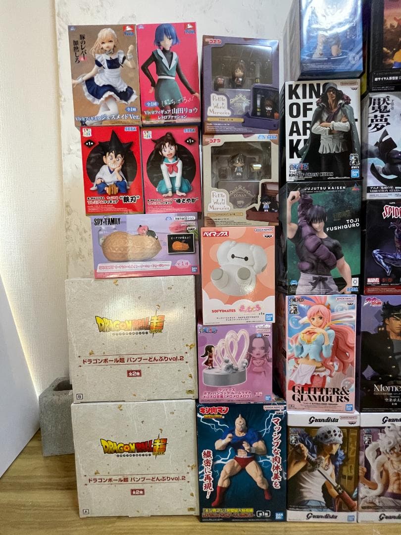 未開封/被りなし ジャンプ系作品メイン プライズ フィギュア 27点セット