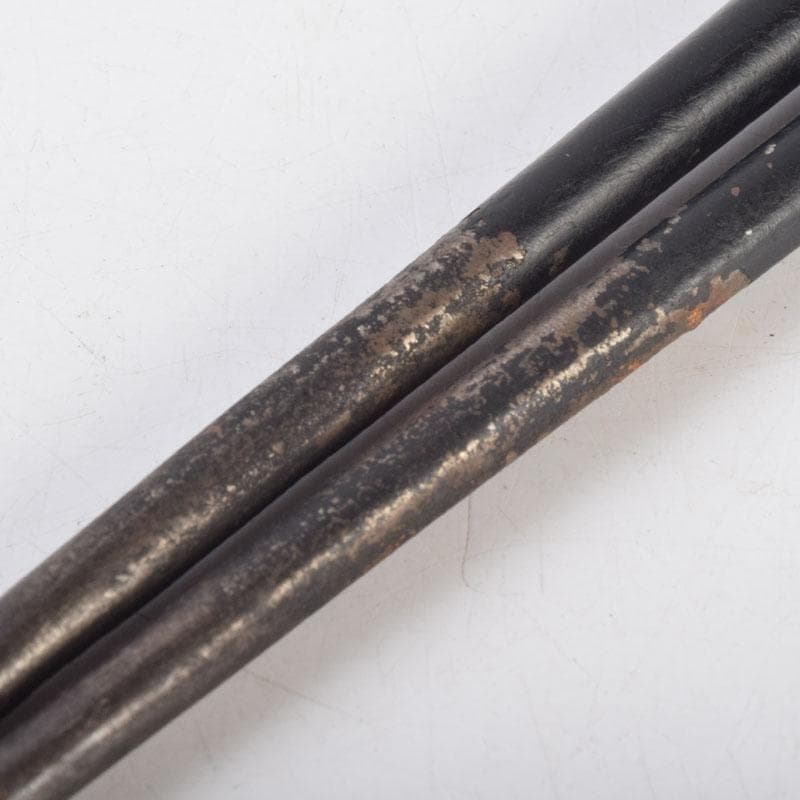 茶道具　金工師　木村清五郎造　美津火箸　共箱　C　8675