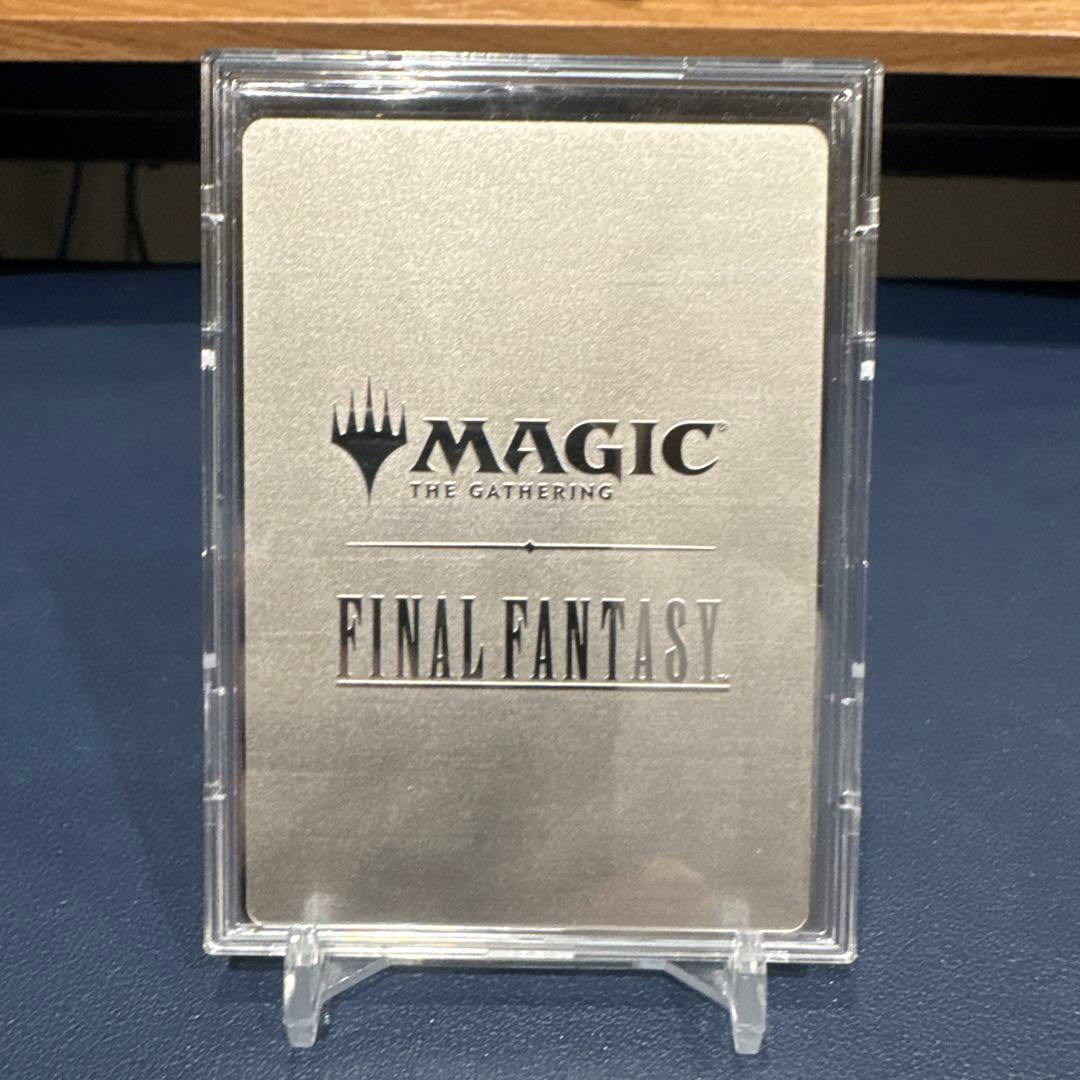 正規品 英語版 MTG ステンレストークン チョコボ 宝物 FF マジック大戦祭