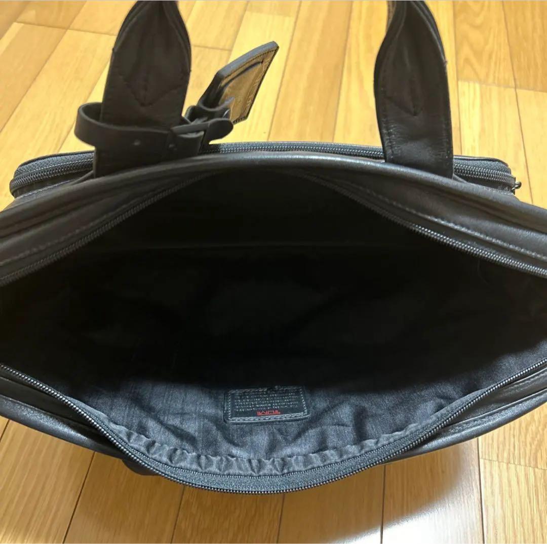 TUMI オールレザー ビジネスバッグ