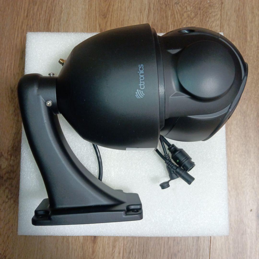 Ctronics 防犯カメラ 500万画素 30倍光学ズーム監視wifi音声通話