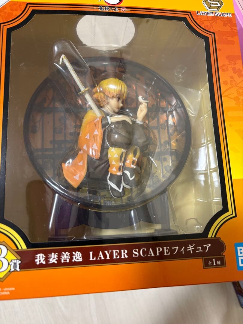 一番くじ 鬼滅の刃 鬼殺の志 LAYER SCAPE フィギュア ５点セット