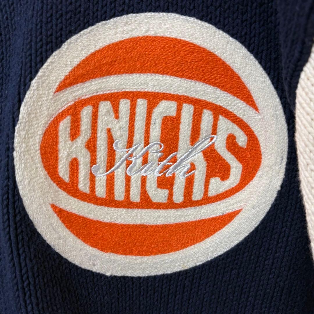 【激レア】KITH キス　NBA ジャケット　ニット　完売モデル　ブルゾン　刺繍