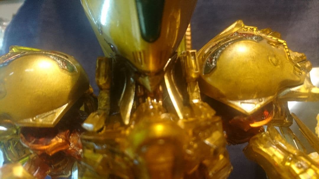 ボークス IMS ナイトオブゴールド 完成品 半透明装甲 ファイブスター物語