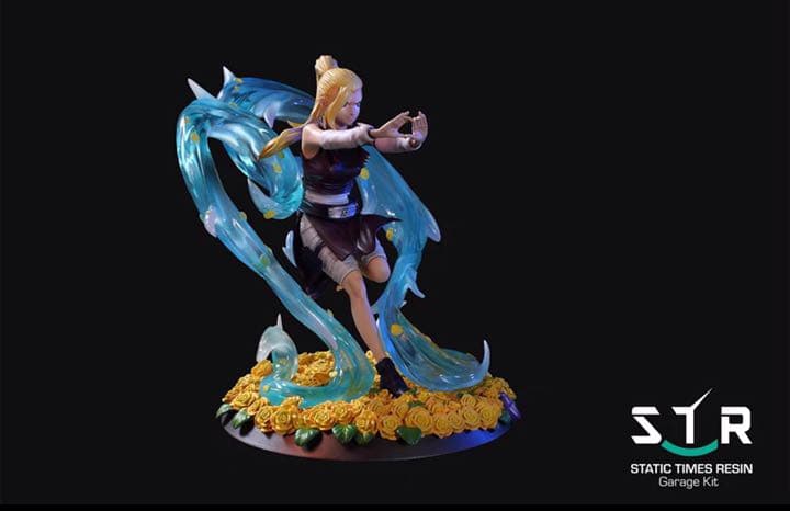 NARUTO ナルト 山中いの ガレージキット ガレキ スタチュー②