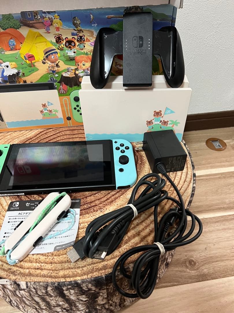 Nintendo Switch ニンテンドースイッチ本体　あつ森カラー①