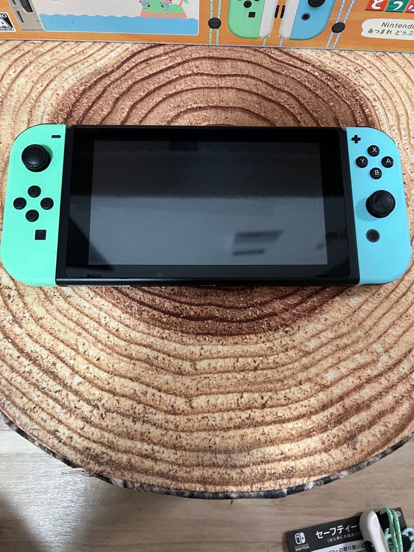 Nintendo Switch ニンテンドースイッチ本体　あつ森カラー①