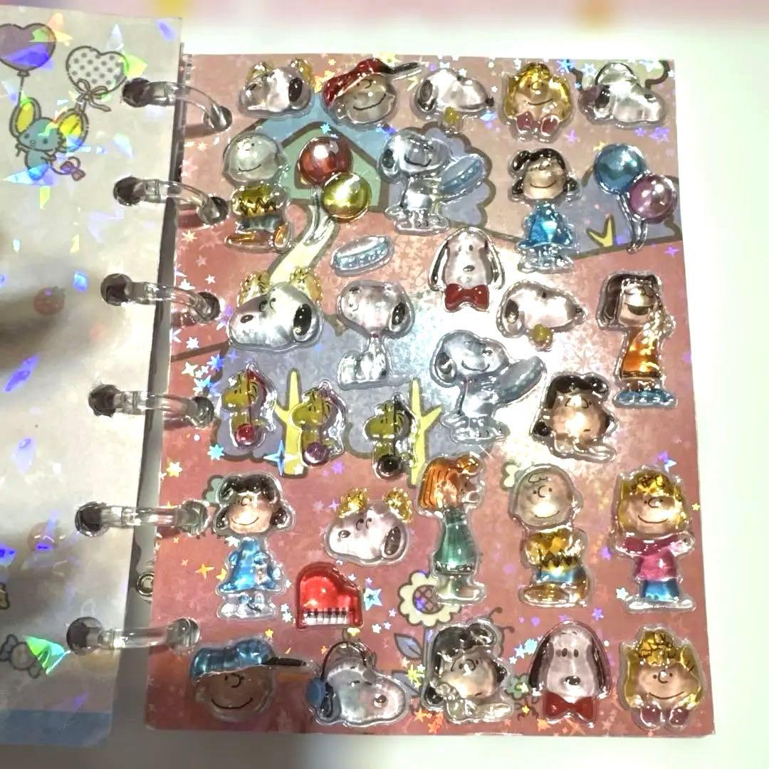 マイメロ シール帳 ボンボンドロップシール 完成品 手帳変えました