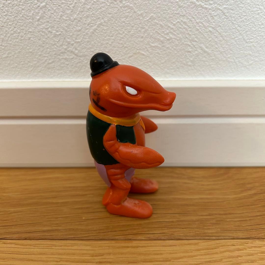 けろっこデメタン ザリ ソフビ フィギュア オレンジ　タツノコプロ