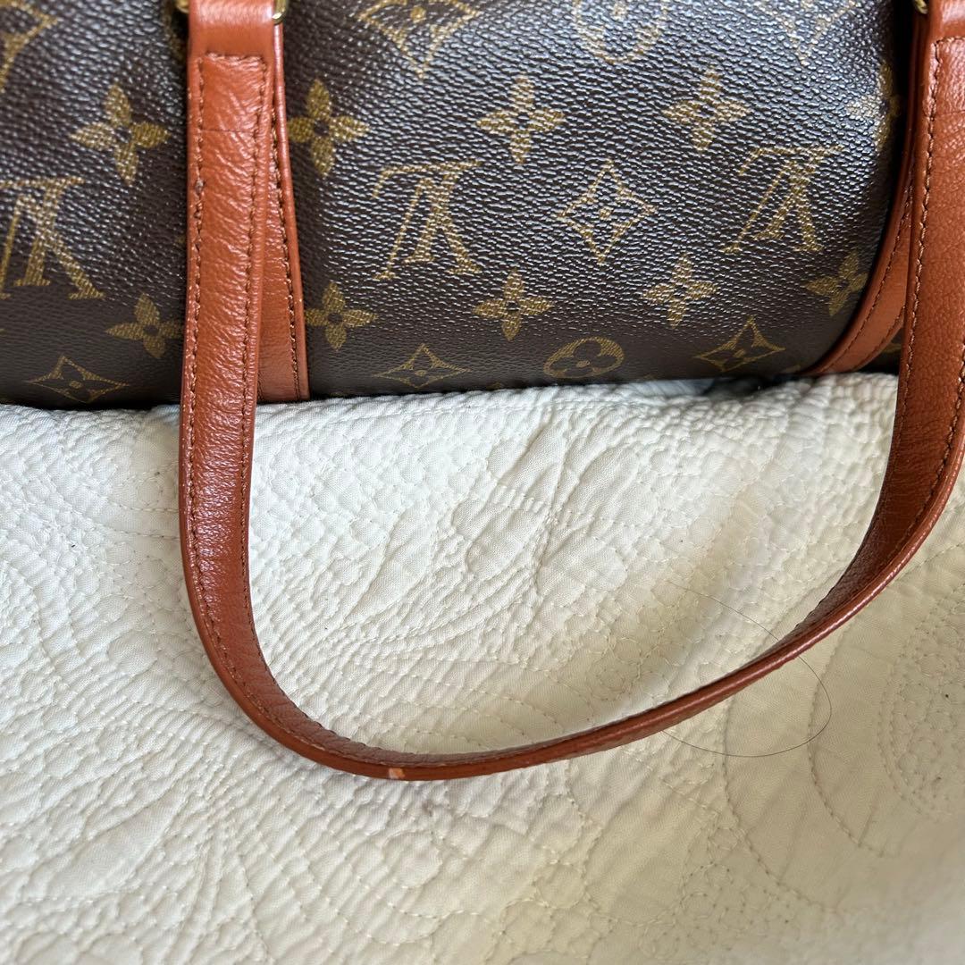 ルイヴィトン モノグラム 旧型 パピヨン30 ハンドバッグ ミニポーチ付き