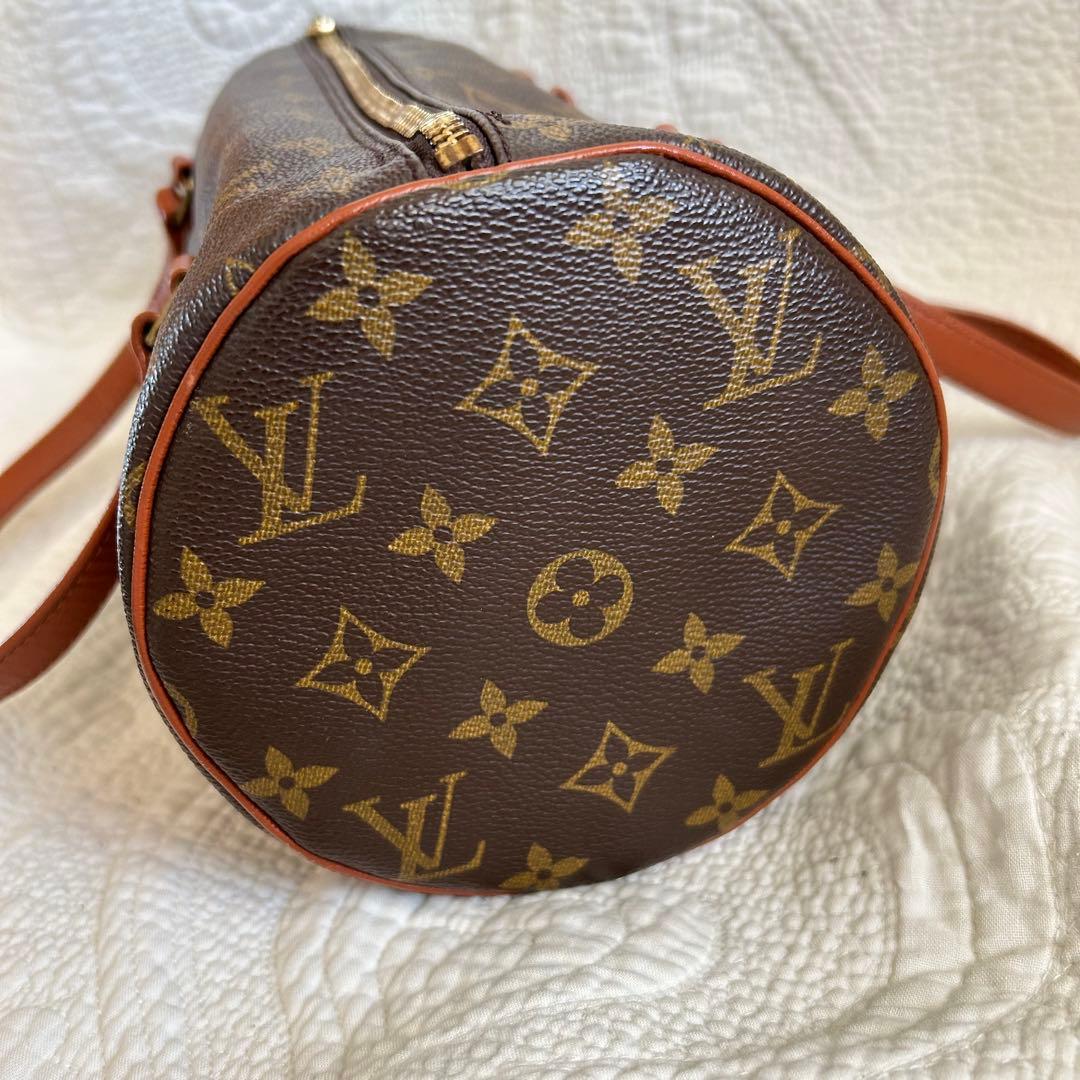 ルイヴィトン モノグラム 旧型 パピヨン30 ハンドバッグ ミニポーチ付き