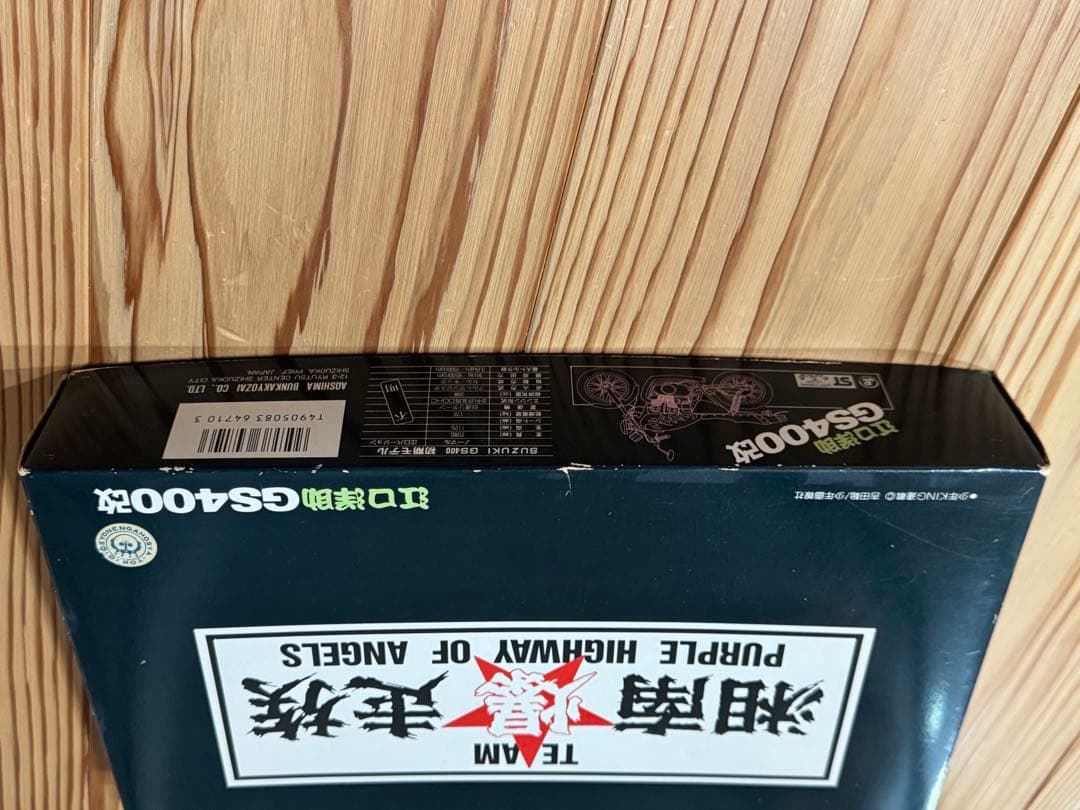 湘南爆走族 GS400 改 内袋未開封　箱傷　プラモデルキット　湘爆