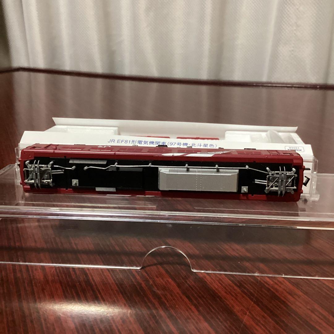 新品未走行　TOMIX 93551 EF81 97号機 北斗星色 Nゲージ