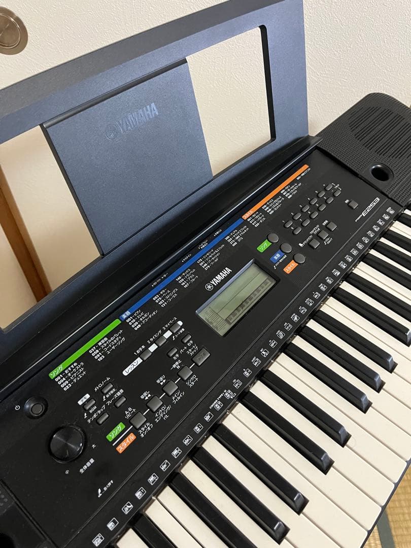 YAMAHA 電子ピアノ 電子キーボード PSR-E253 専用スタンド付き