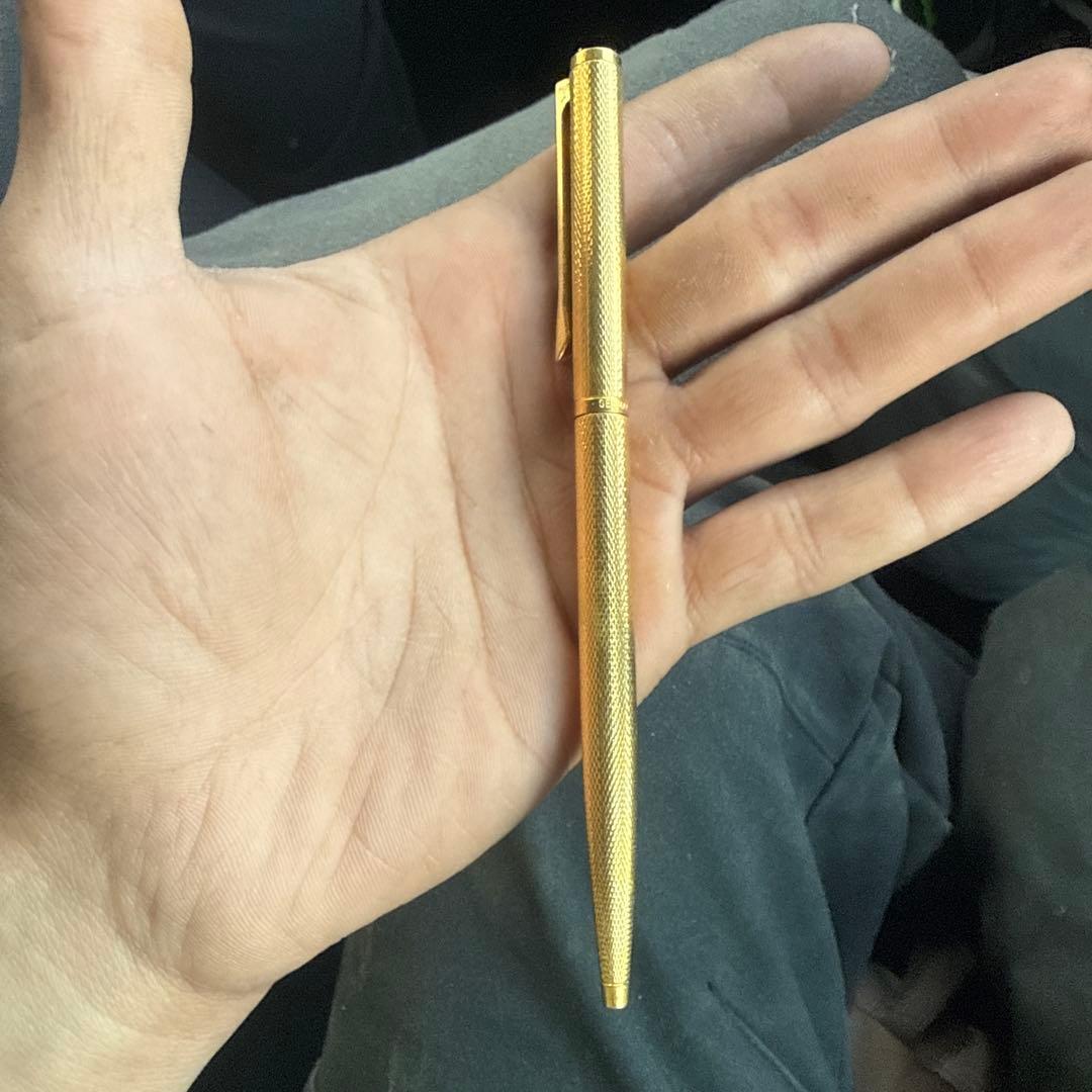 ゴールド ボールペン 本体 テクスチャー付き