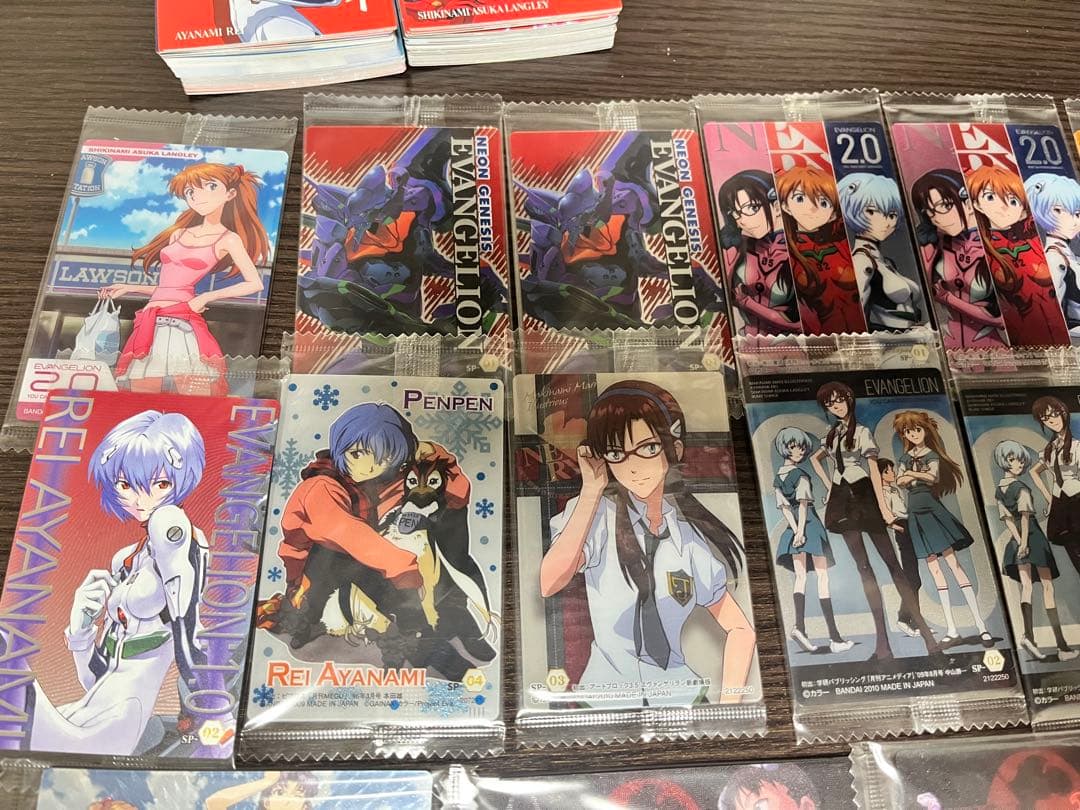 【最安値】新世紀エヴァンゲリオン ウエハース カード180枚以上