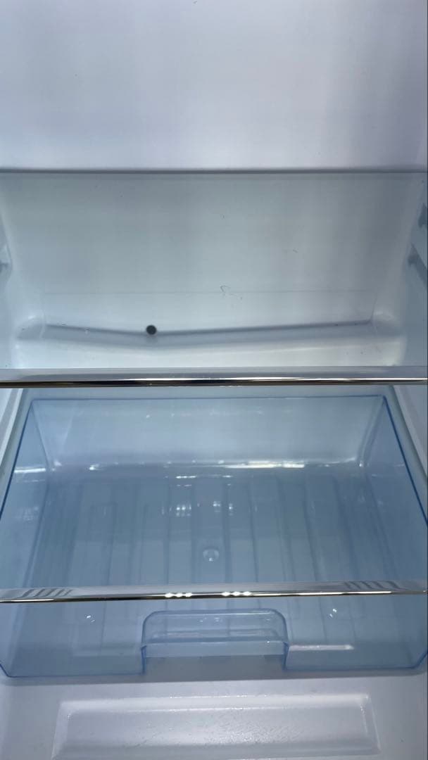 Grand Line ホワイト冷蔵庫 レトロスタイル 2ドア 2019年製