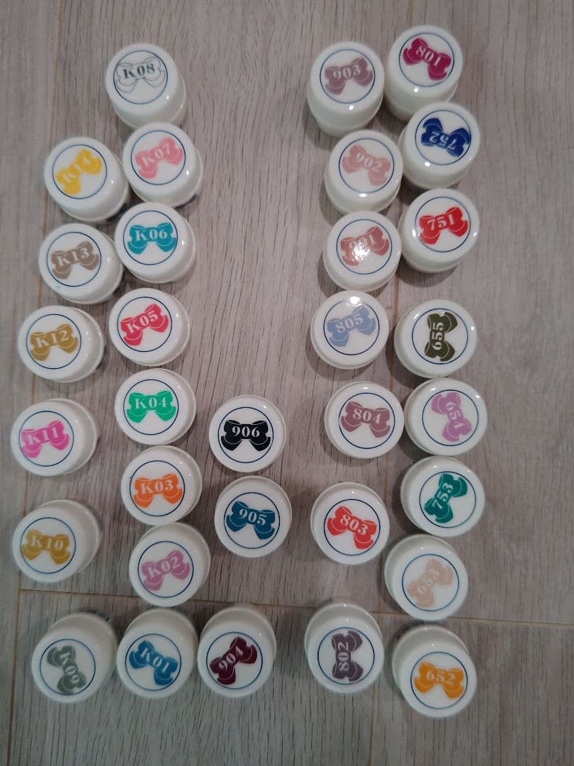 純正カラーチャート付【272色セット】リーフジェル カラージェル コンプリート