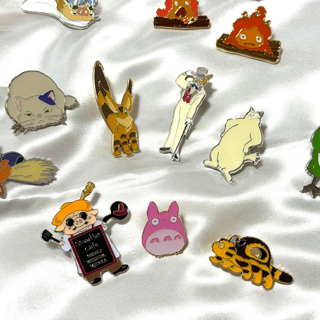 ジブリ　ピンバッジセット
