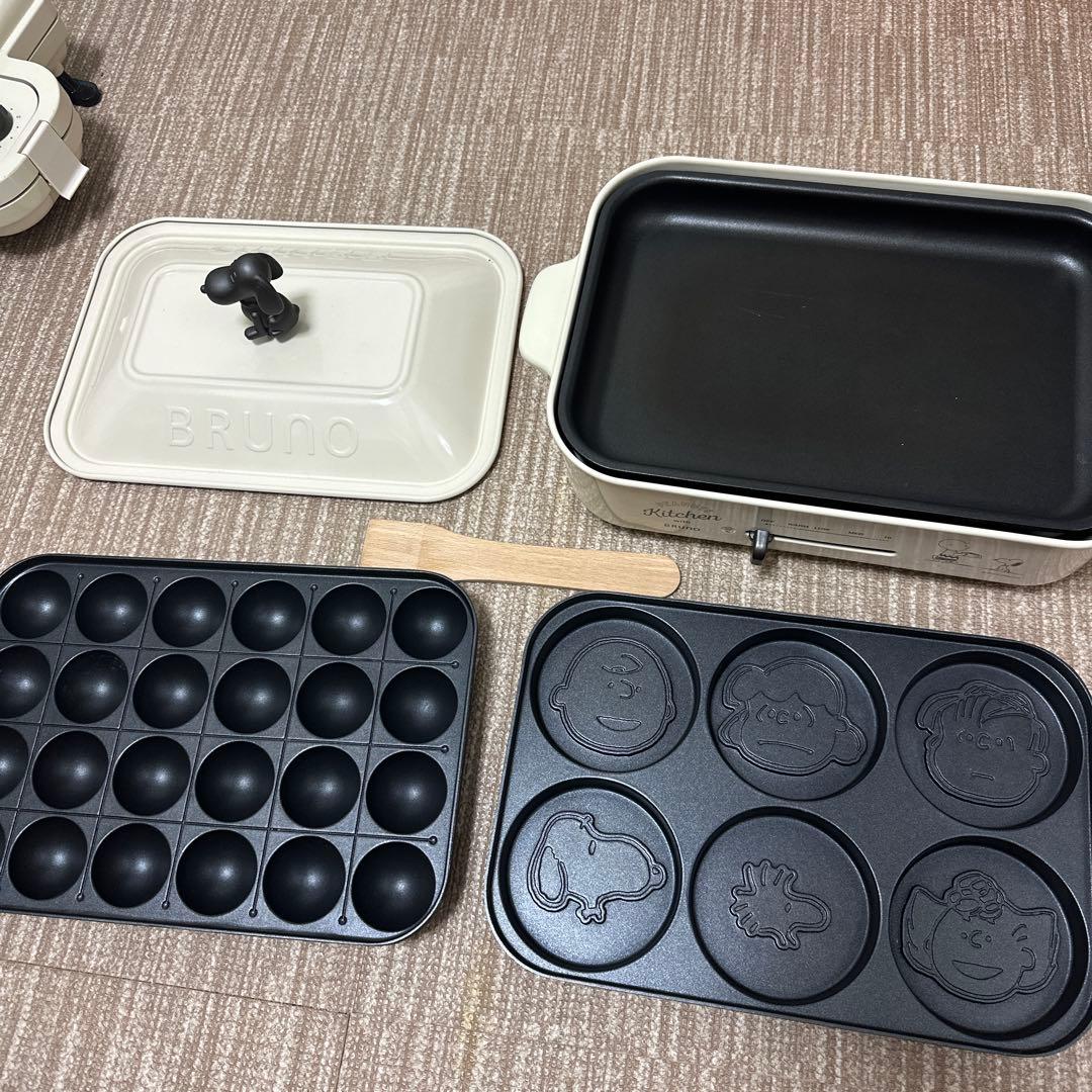 BRUNO ホットプレート たこ焼き　スヌーピー