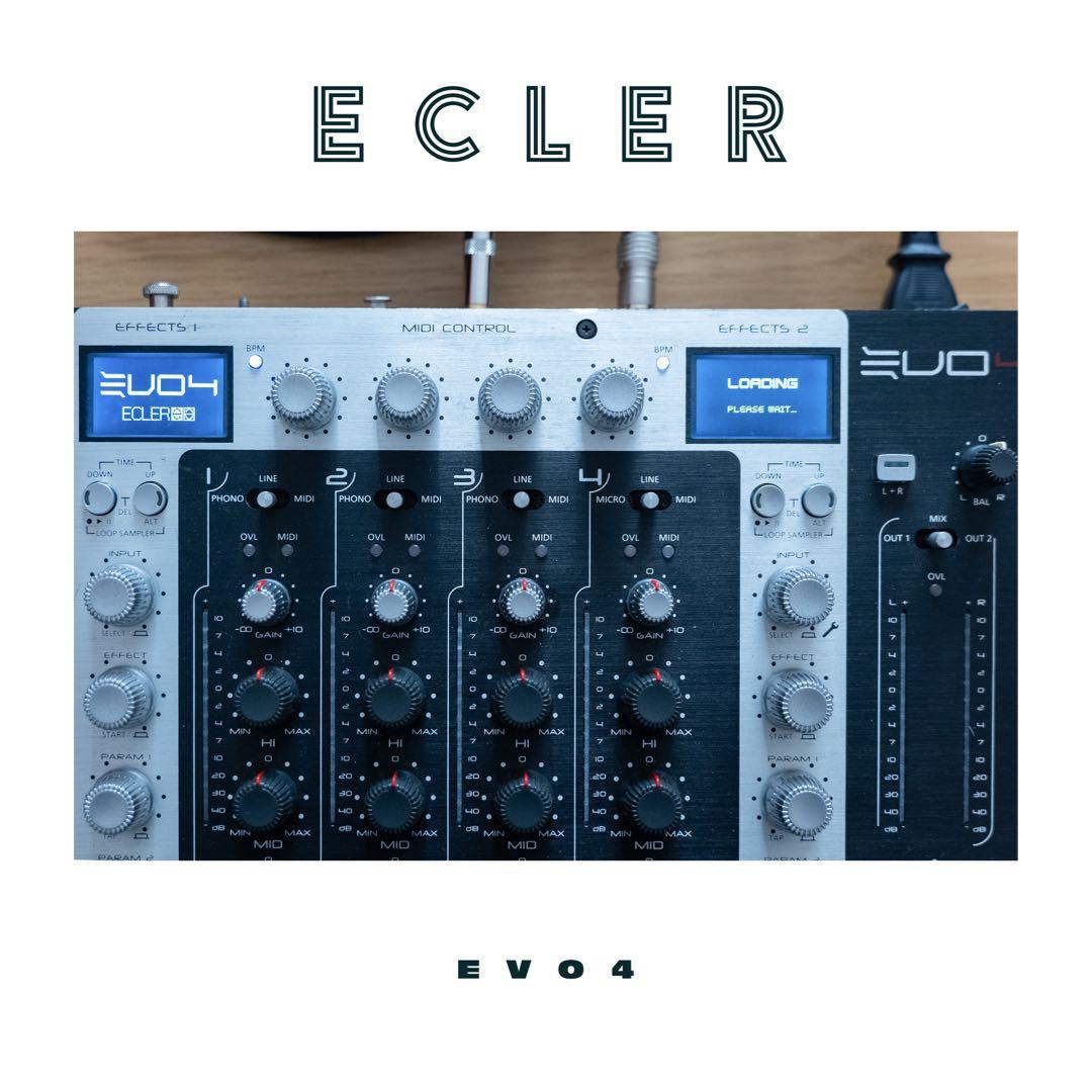 ecler e EVO4 定価18.6万 高音質4chデジタルミキサー