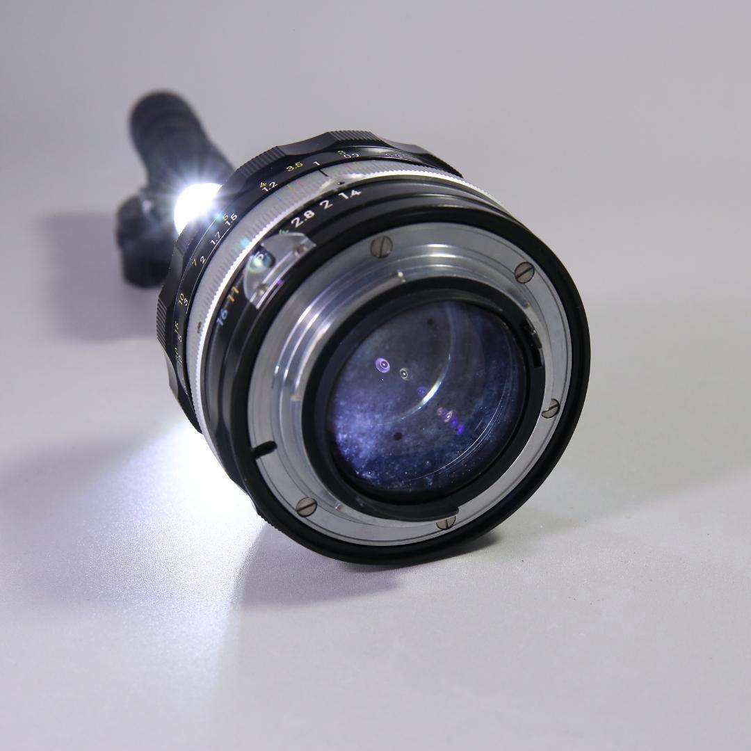 ☆完全動作☆腐食なし！ Nikon F 50mm F1.4 アイレベル　＃372