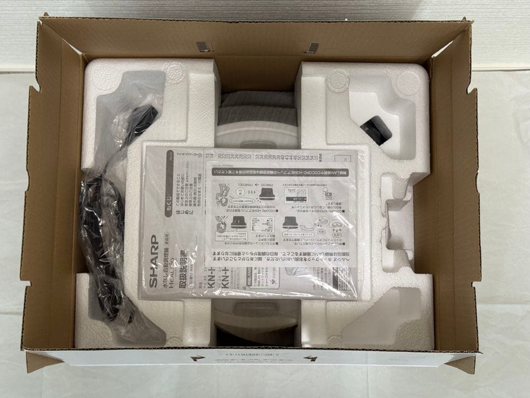 SHARP シャープ ヘルシオ ホットクック2.4L KN-HW24G ホワイト