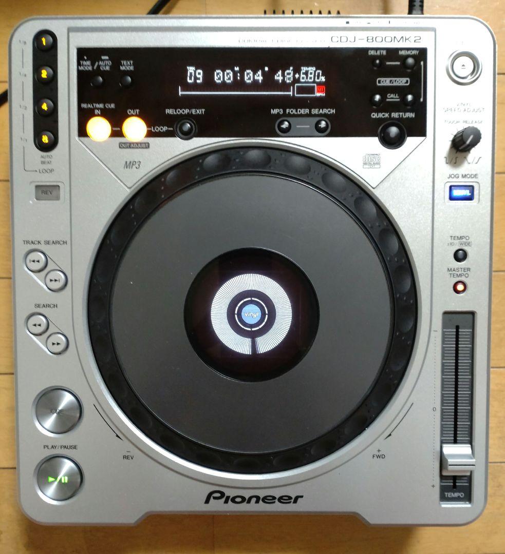 Pioneer CDJ-800mk2 　動作確認済み　元箱あり　美品