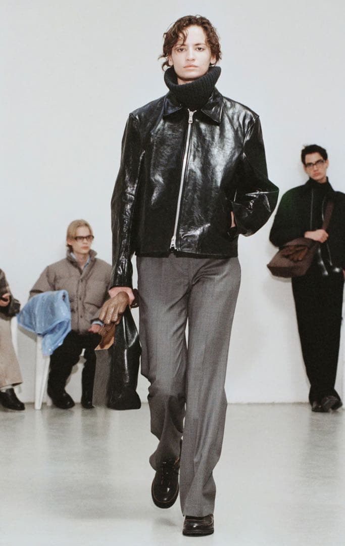 OUR LEGACY 24AW HIS GLOVES レザー　BROWNサイズM