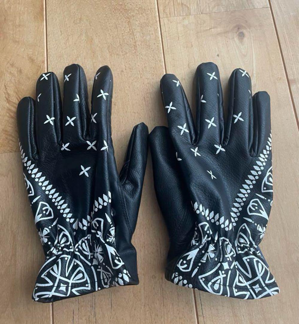 challenger チャレンジャー　グローブ　バンダナ柄　長瀬智也　レア　L