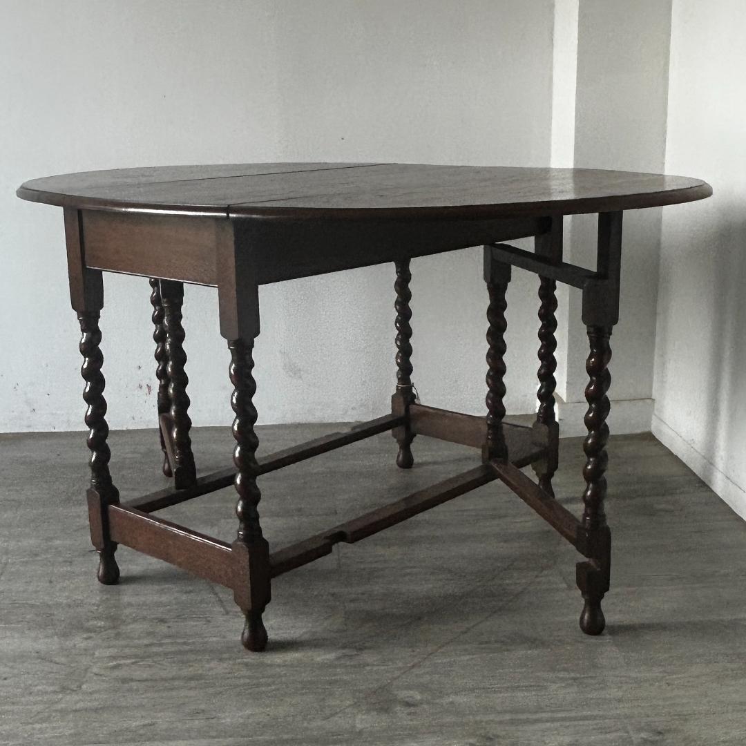 イギリス アンティーク家具 ゲートレッグテーブル 1930年頃 930A