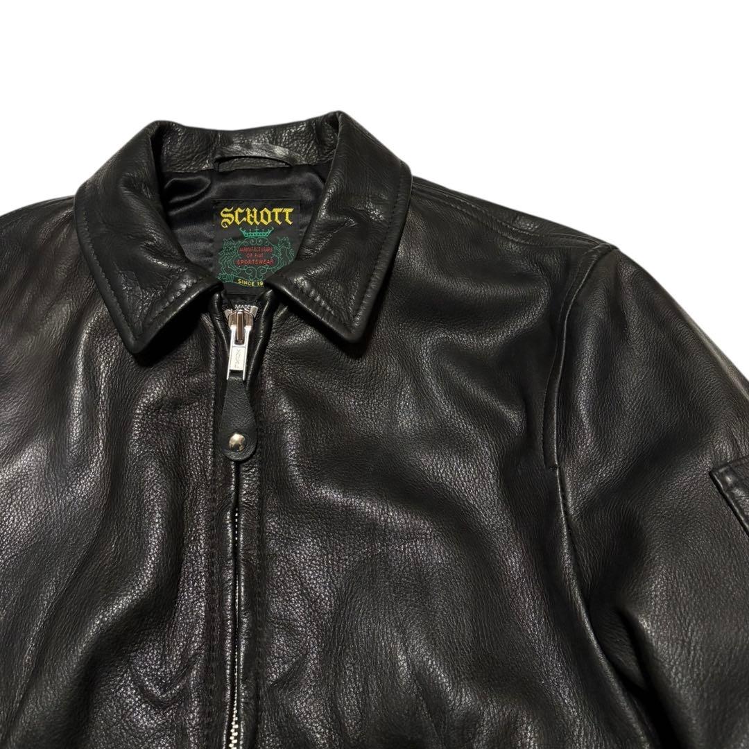 ジャケット・アウター 19SS Schott Leather Tanker Jacket S