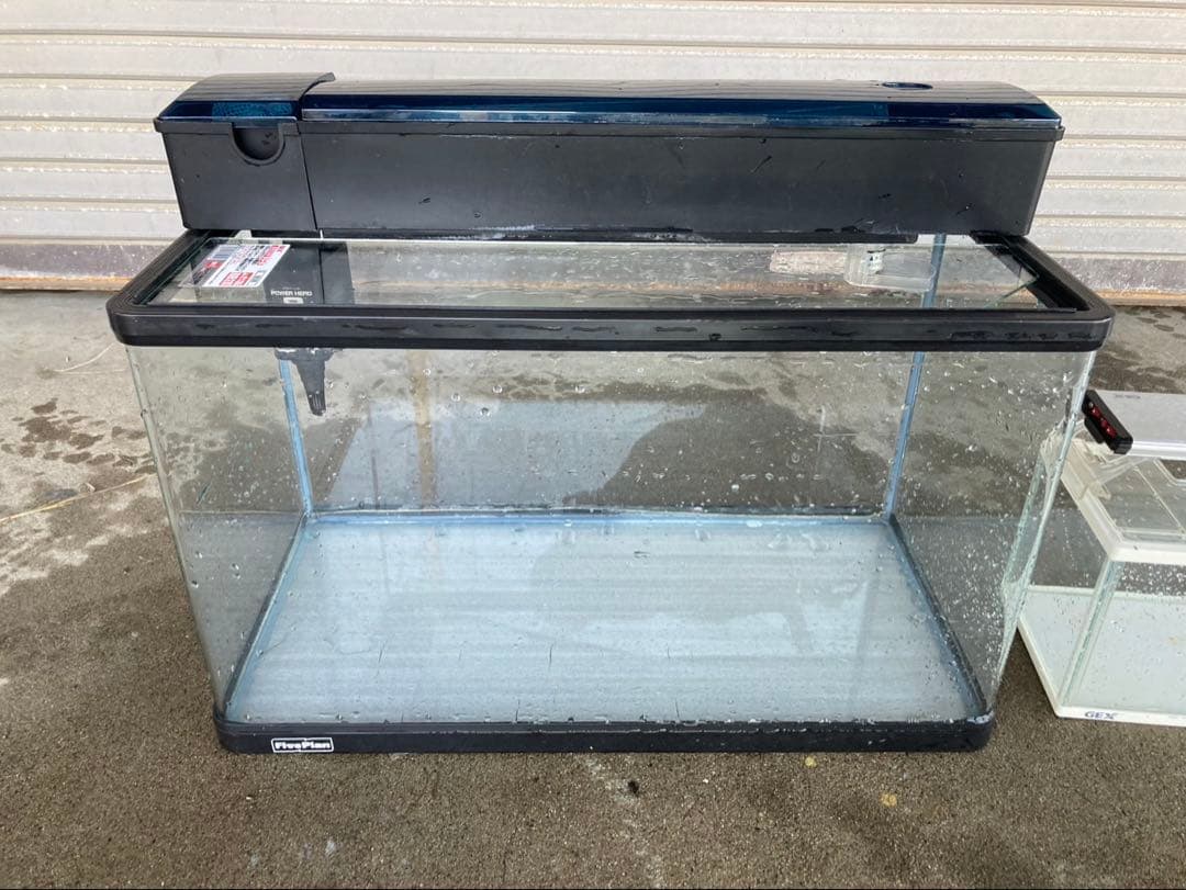 ガラス水槽セット 上部フィルター付き　120cm 熱帯魚
