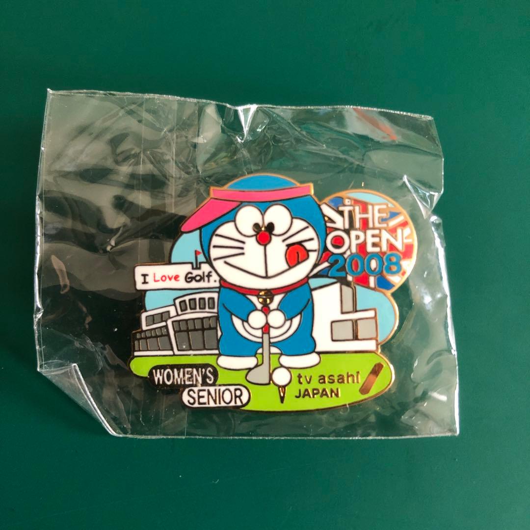 ドラえもん　ピンバッジ　THE OPEN GOLF 2008 非売品
