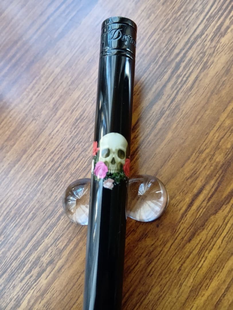 S.T Dupont ボールペン D-イニシャル メメントモリ