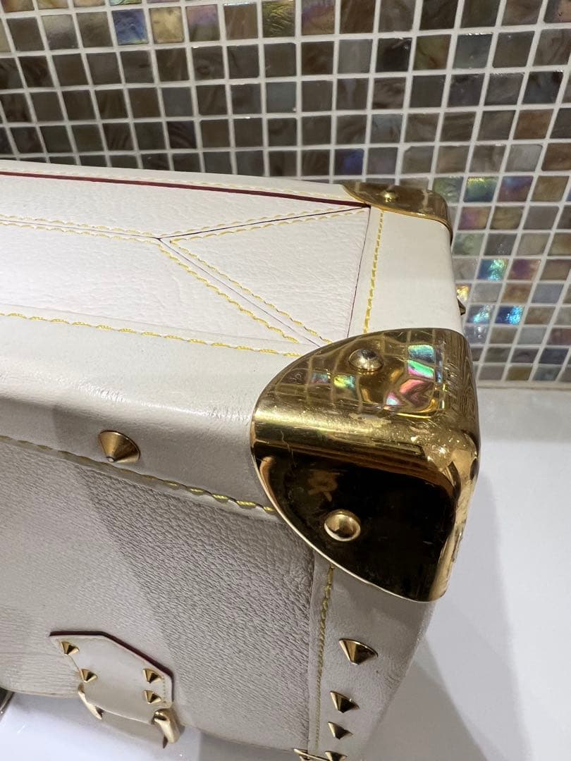 LOUIS VUITTON ルイヴィトン ハンドバッグ 白