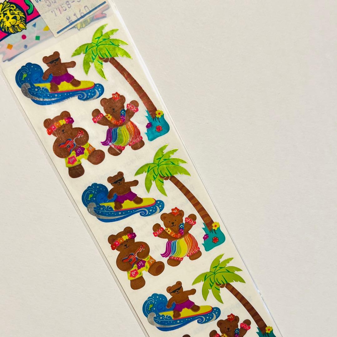 サンディライオン　SANDYLION　クマ　シール