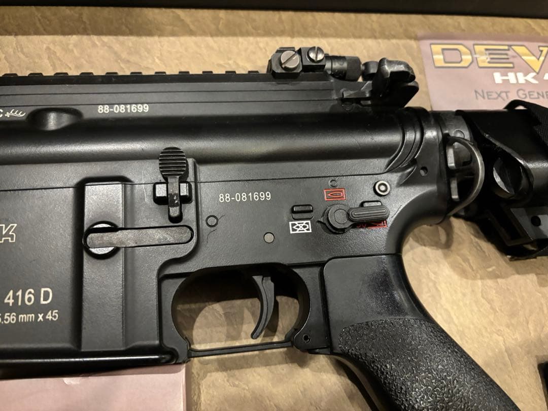 DEVGRUカスタム HK416D 次世代電動ガン　リポバッテリー対応