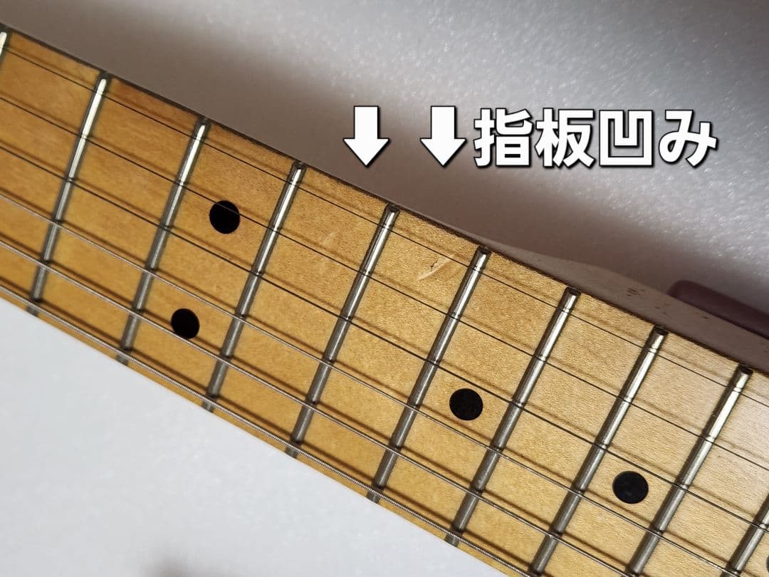 改造スクワイヤーSQUIER '51 キャンディアップルレッド