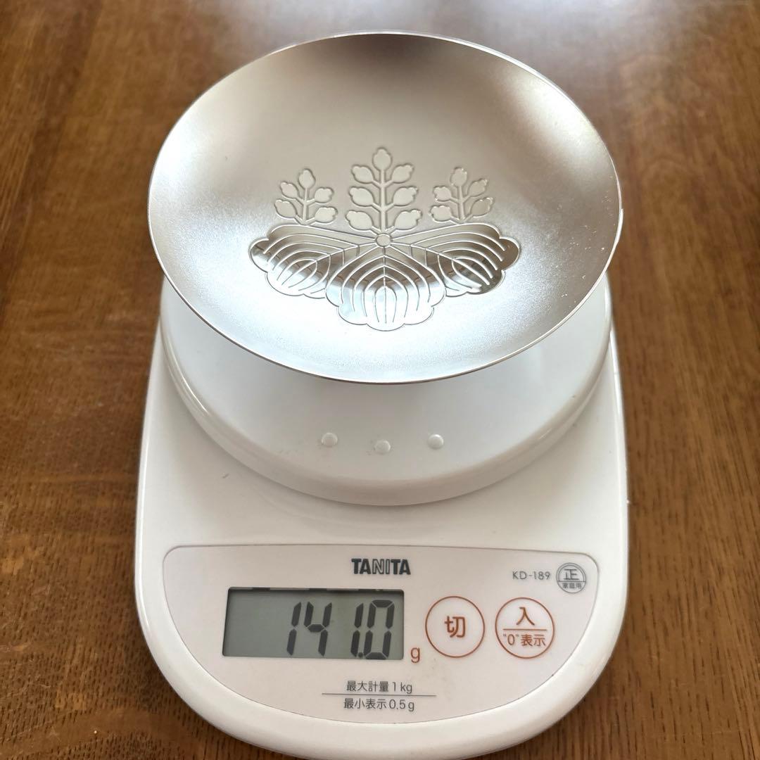 ☆銀盃　銀杯　造幣局製　内閣総理大臣141g☆美品