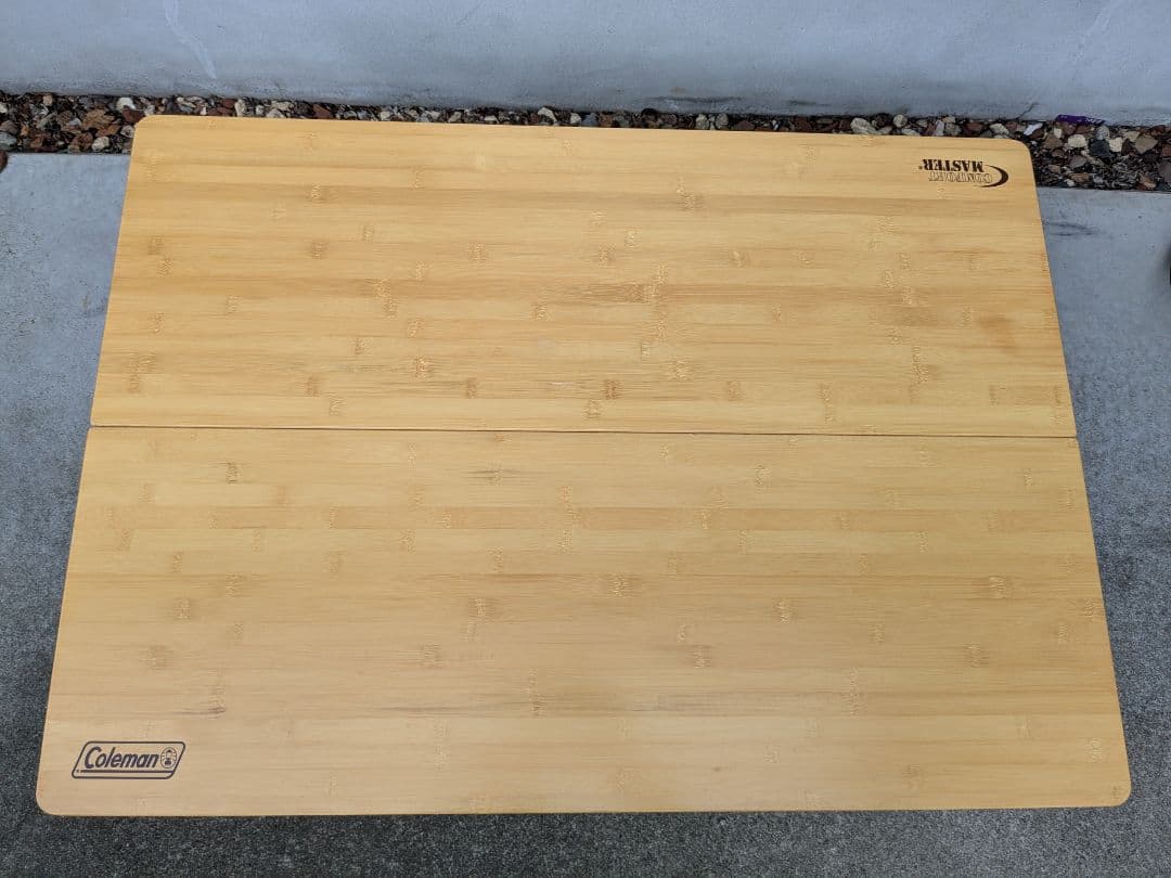 コールマン　コンフォートマスター　バンブーラウンジテーブル/100