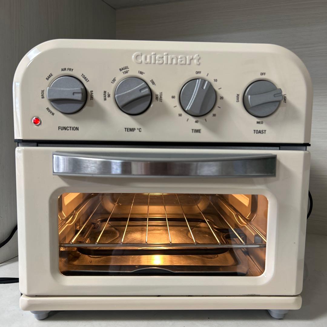 限定カラー クイジナート ノンフライオーブントースター アイボリー　21年製