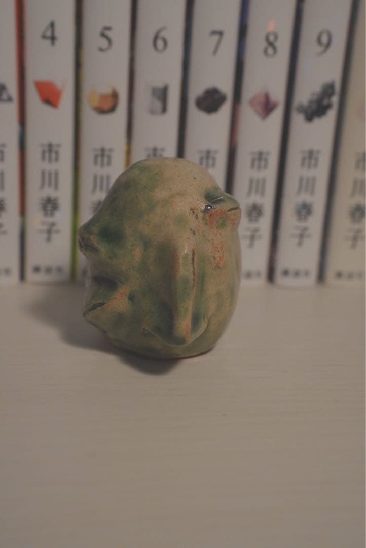 ベヘリット 緑 焼き物