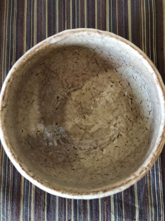 萩焼　茶道茶碗