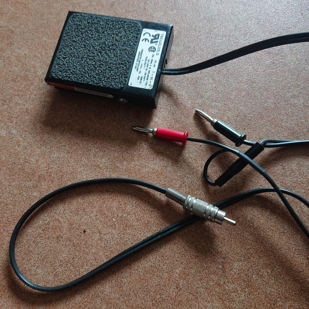 タトゥー バナナプラグ フットスイッチ ケーブル パワーサプライ